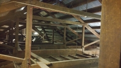 Inside the roof space - renovation works 2015